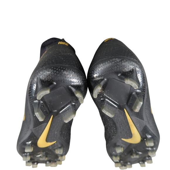 Nike Shoes Mens 7 Soccer Cleats Phantom Vision Pro FG Black Gold Athletic Sport - Picture 13 of 14